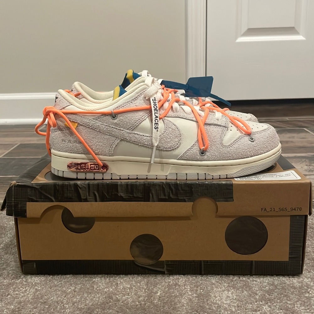 Off White Nike Dunk Lot 19